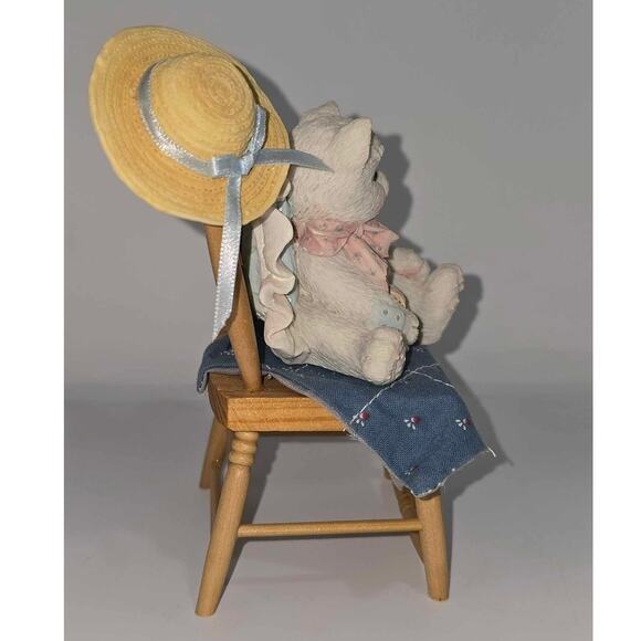 Enesco Calico Cats "Waiting on A Friend Like You" 627895 - Picture 3 of 5